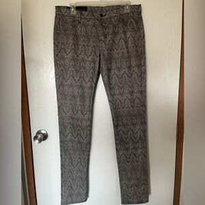 Armani Exchange Pattern Skinny Pants Women’s 30